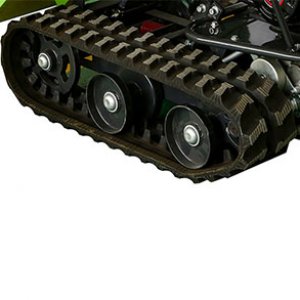 180mm wide rubber tracks