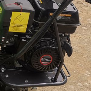 Durable Loncin power engine.